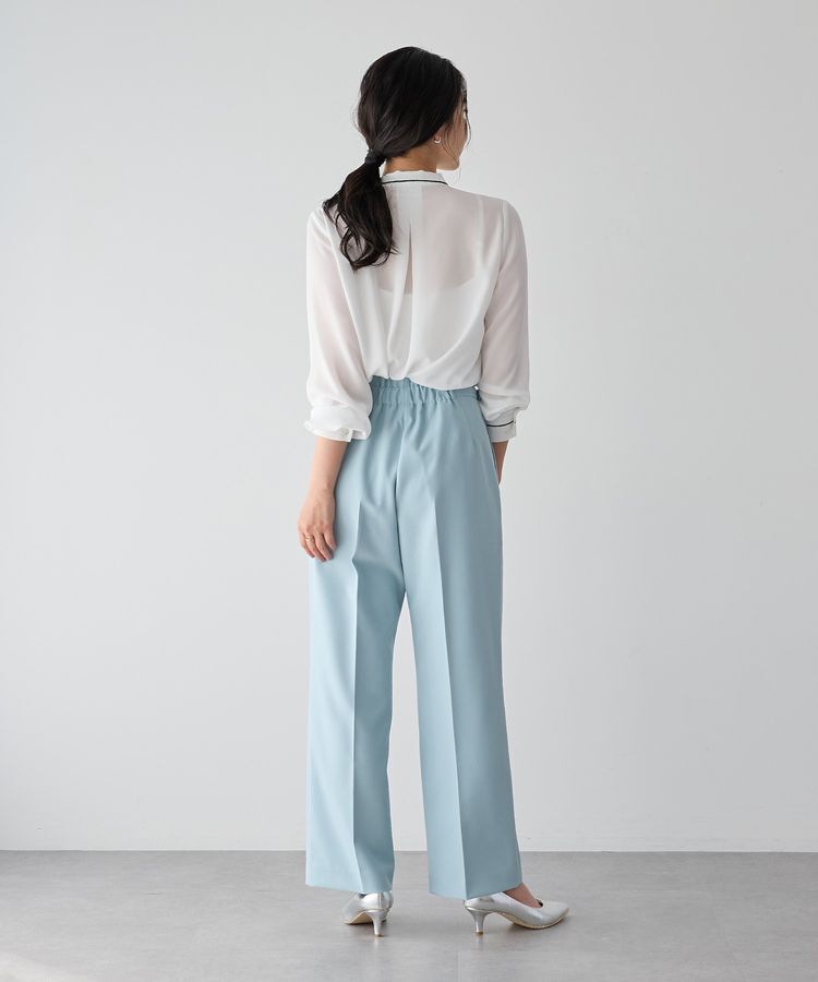 YECCA VECCA「サイドベルテッドハイウエストパンツ」|その他|
