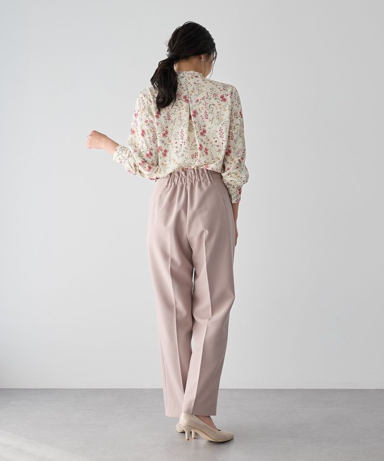 YECCA VECCA「サイドベルテッドハイウエストパンツ」|その他|