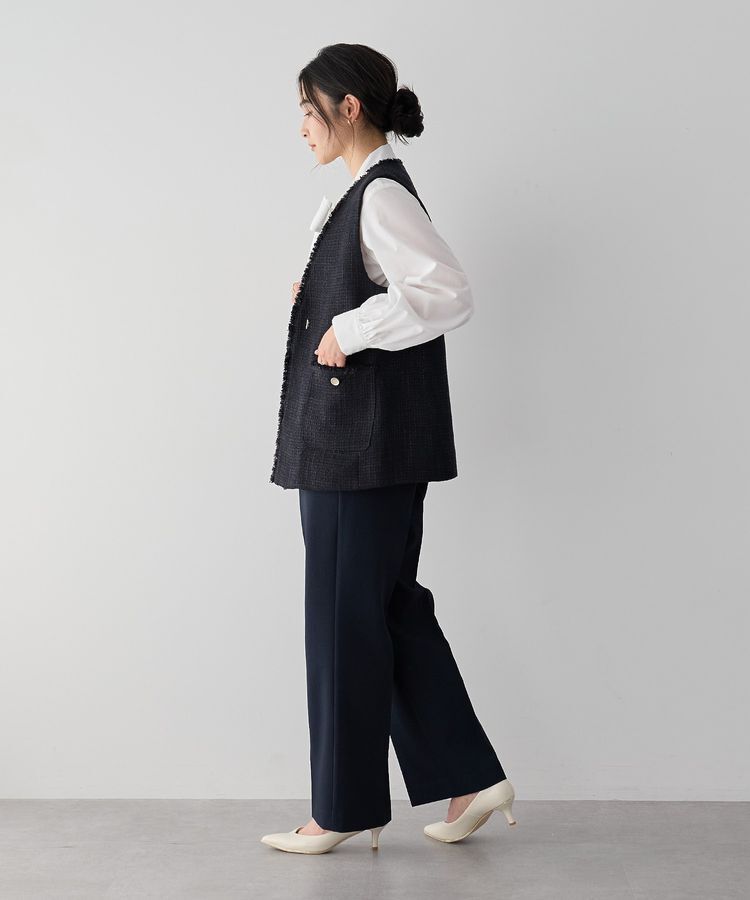 YECCA VECCA「サイドベルテッドハイウエストパンツ」|その他|