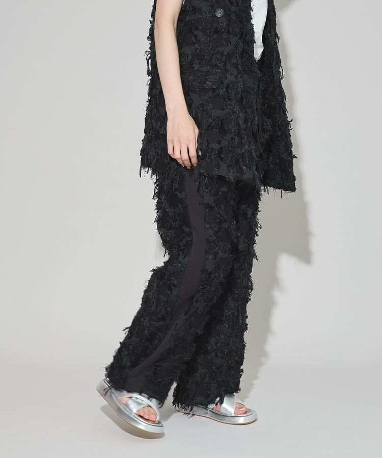 GARAGE OF GOOD CLOTHING「カットジャカードサイドラインドロストパンツ」|その他|