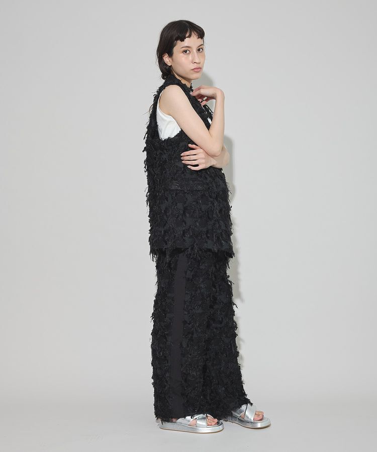 GARAGE OF GOOD CLOTHING「カットジャカードサイドラインドロストパンツ」|その他|