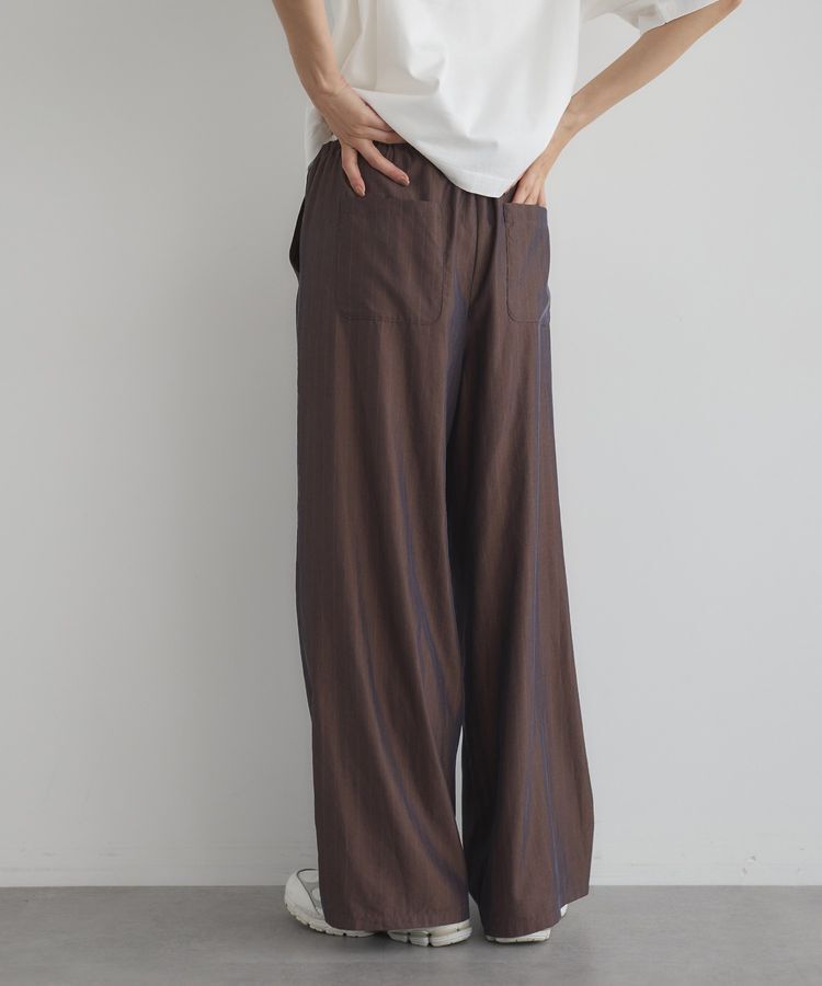 GARAGE OF GOOD CLOTHING「【日本製】ストライプイージーロングパンツ」|その他|