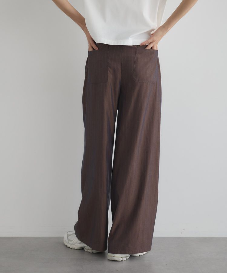 GARAGE OF GOOD CLOTHING「【日本製】ストライプイージーロングパンツ」|その他|