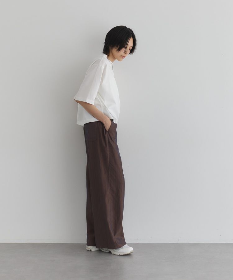 GARAGE OF GOOD CLOTHING「【日本製】ストライプイージーロングパンツ」|その他|