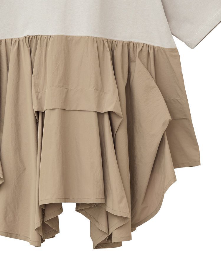 GARAGE OF GOOD CLOTHING「異素材MIXタックプルオーバー２」|Tシャツ・カットソー|