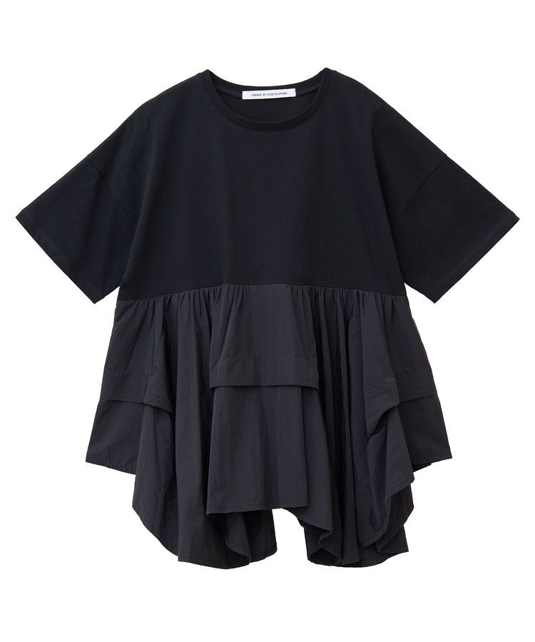 GARAGE OF GOOD CLOTHING「異素材MIXタックプルオーバー２」|Tシャツ・カットソー|