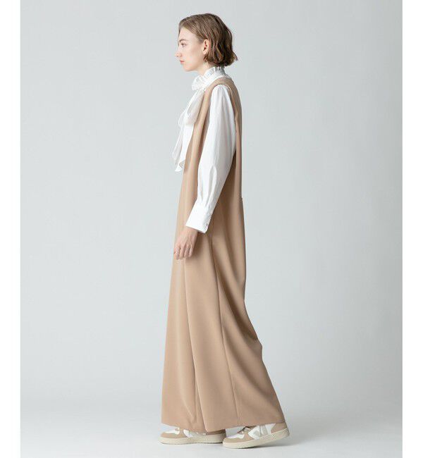 allureville「【allureville&times;otonaMUSE】ダブルクロスVネックオールインワン」|その他|