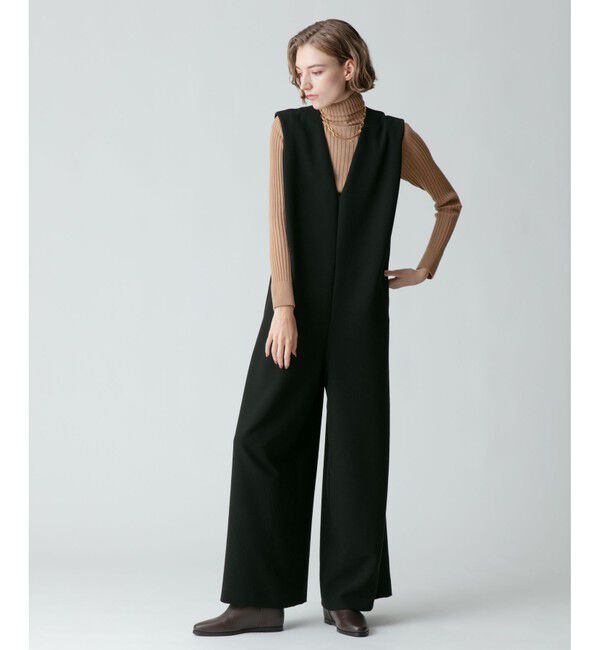 allureville「【allureville&times;otonaMUSE】ダブルクロスVネックオールインワン」|その他|