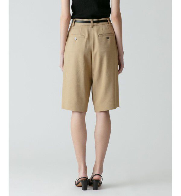 allureville「リオペルリネンライクスラブハーフパンツ」|その他|