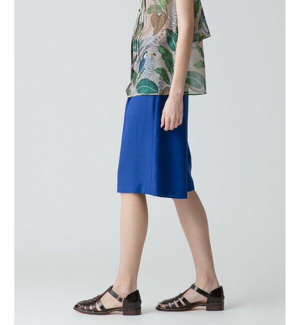 allureville「リオペルリネンライクスラブハーフパンツ」|その他|