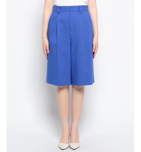 allureville「リオペルリネンライクスラブハーフパンツ」|その他|