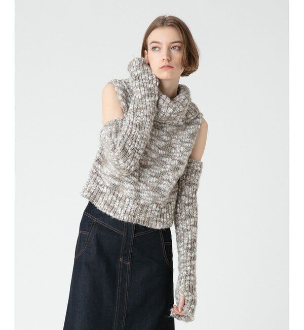 LOULOU WILLOUGHBY「【LOULOU WILLOUGHBY】ARM SLEEVE プルオーバー」|その他|ベージュ系