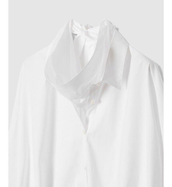 allureville「スカーフ付バルーンシャツ」|シャツ・ブラウス|