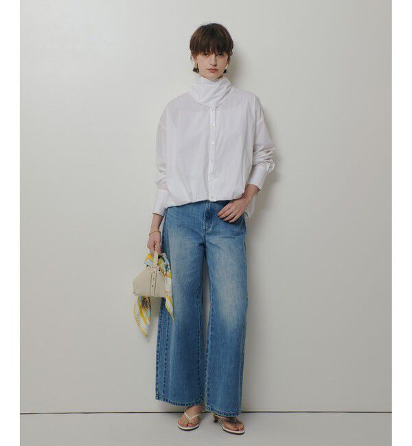 allureville「スカーフ付バルーンシャツ」|シャツ・ブラウス|