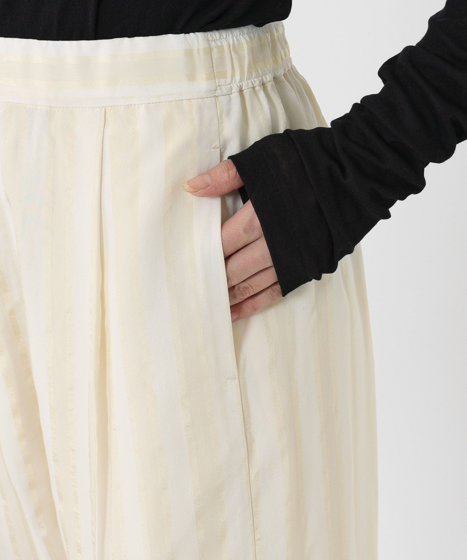 BABYLONE「キュプラストライプパンツ」|その他|