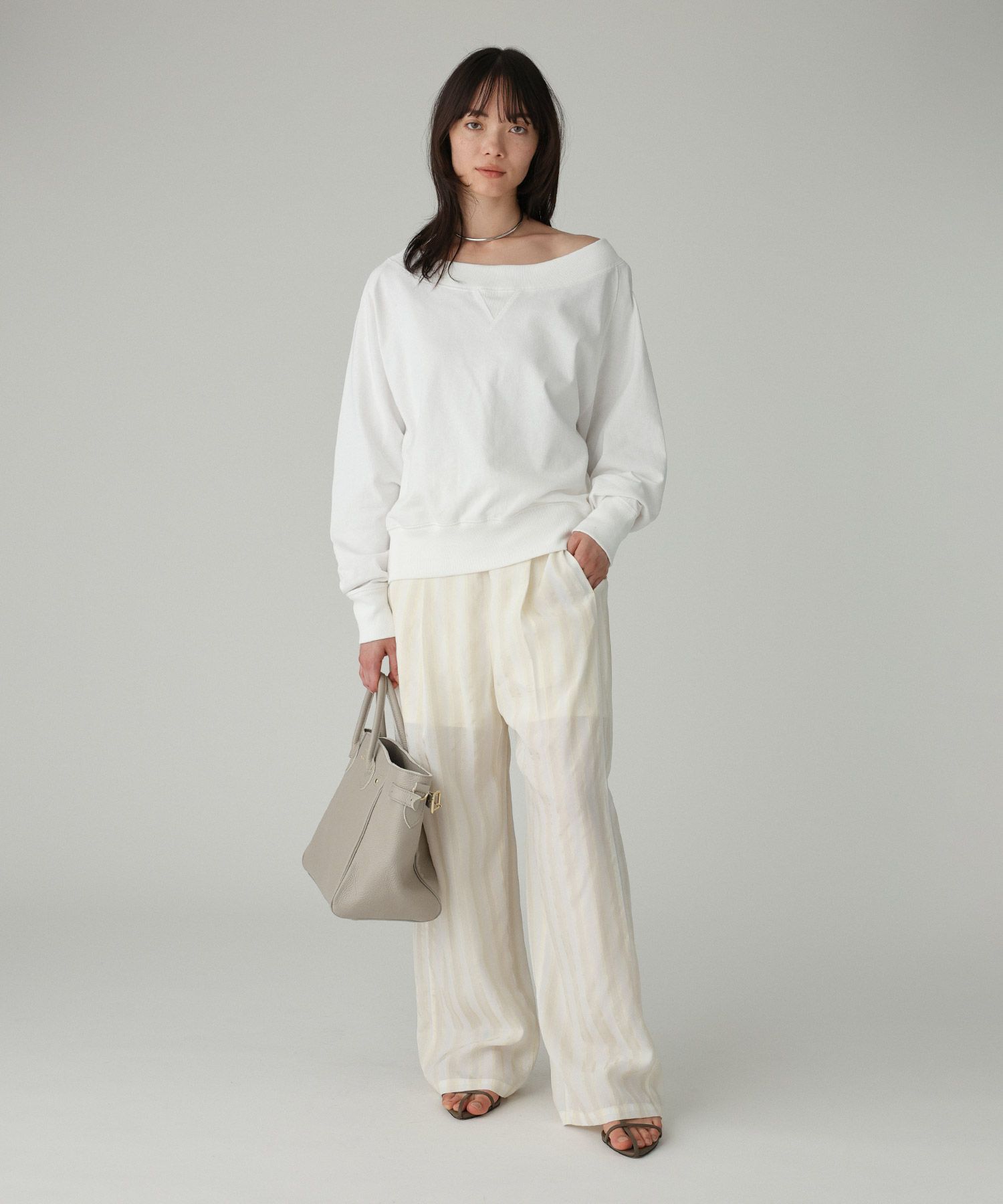 BABYLONE「キュプラストライプパンツ」|その他|