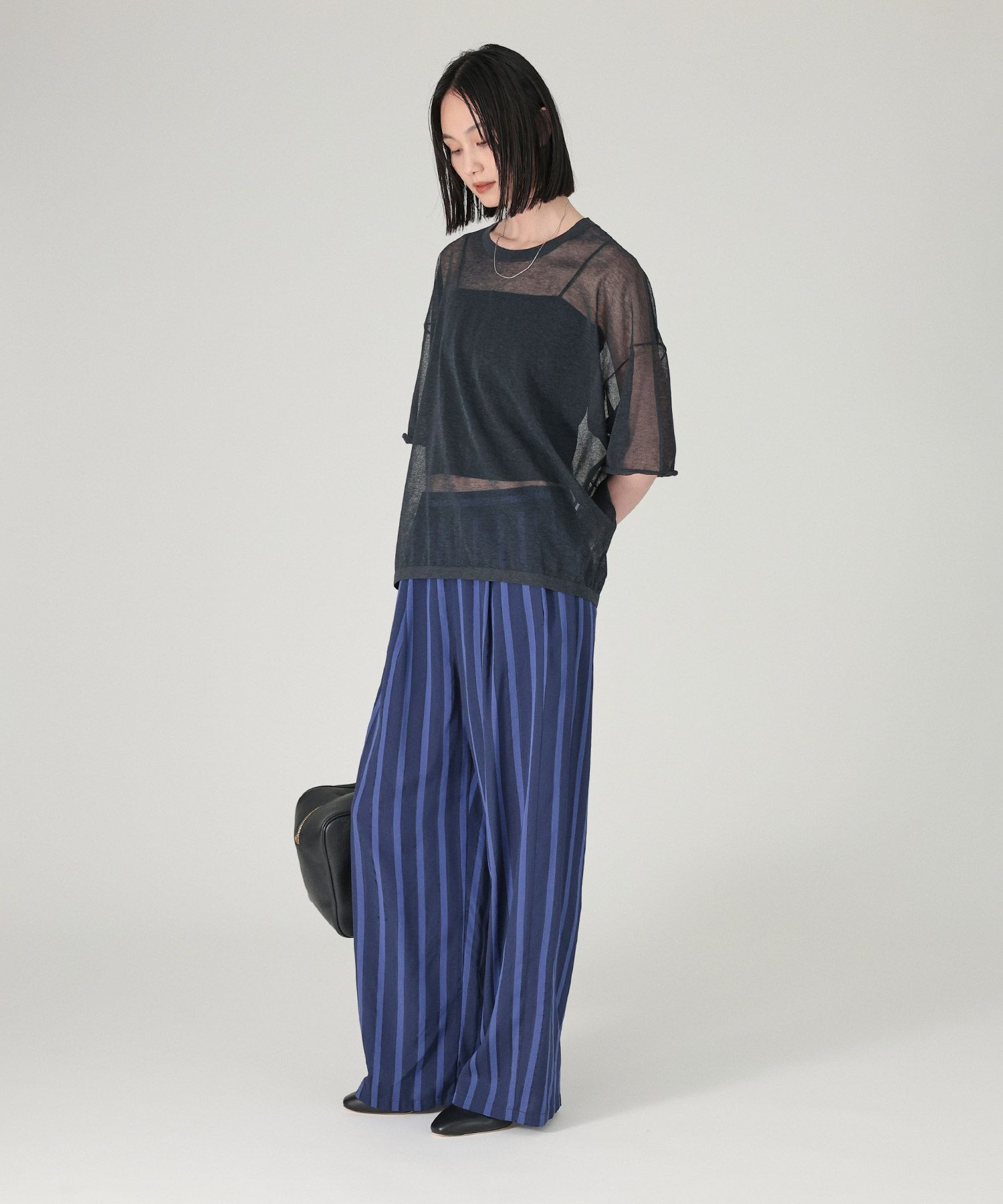 BABYLONE「キュプラストライプパンツ」|その他|