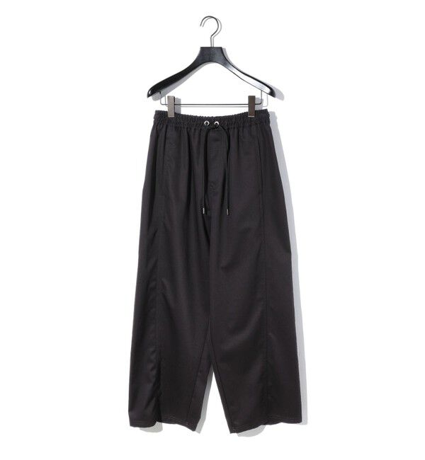 MIDIUMISOLID「MIDIUMISOLID for Ladies リラックスイージーパンツ」|その他|ブラック