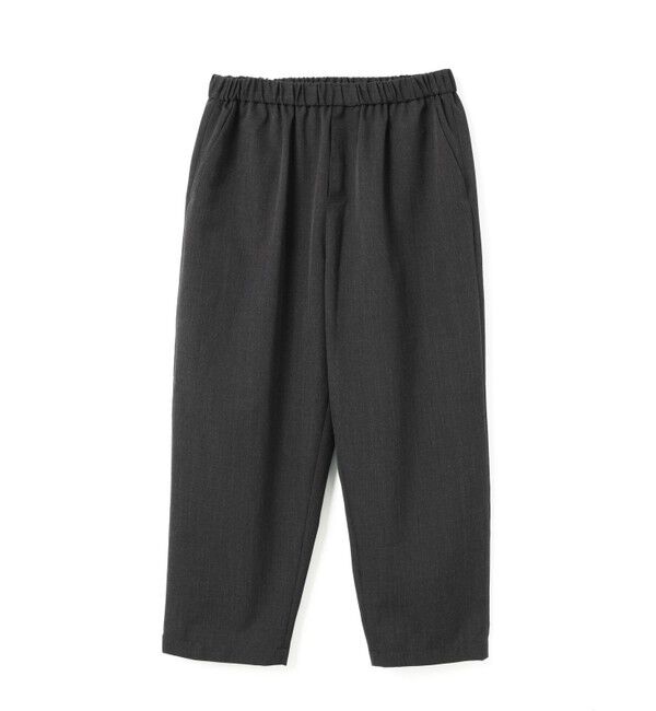 mizuiro ind「mizuiro ind T/Wタックイージーパンツ」|その他|ダークグレーA