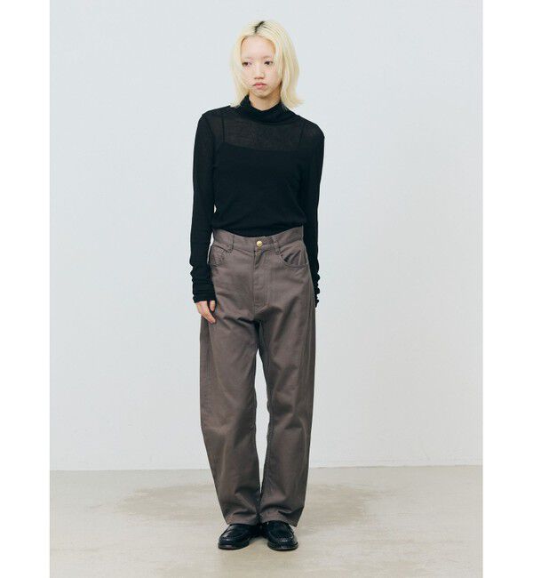 MARMARMAR「MARMARMAR ドリルトラウザーズ」|その他|チャコールグレー