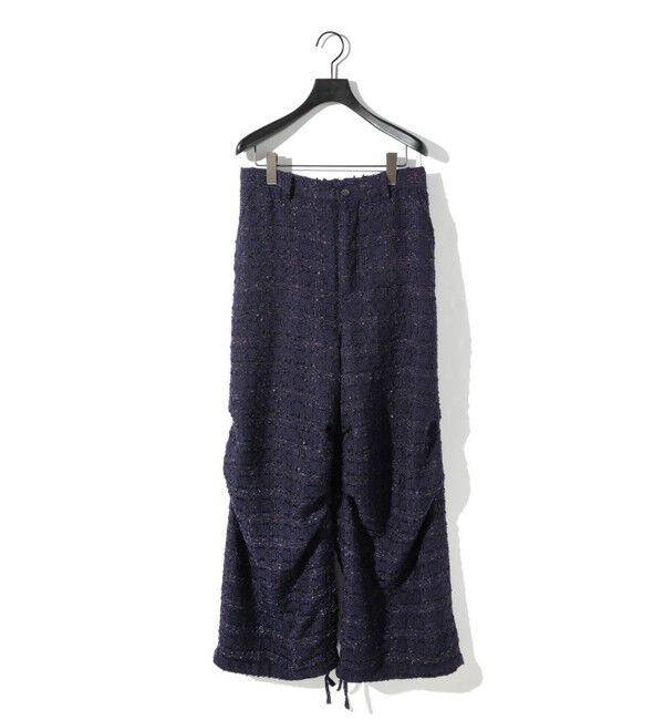 MIDIUMISOLID「MIDIUMISOLID Men&rsquo;s ブライトツイードパラシュートパンツ」|その他|