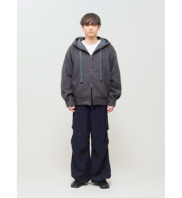 MIDIUMISOLID「MIDIUMISOLID Men&rsquo;s ブライトツイードパラシュートパンツ」|その他|