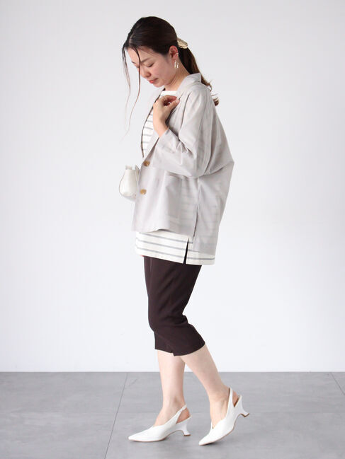 Lugnoncure「カプリパンツ《2025spring catalog item》」|その他|ダークブラウン