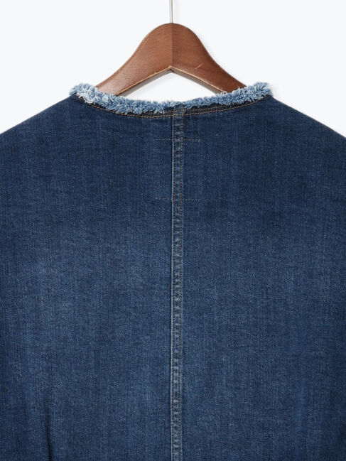 Te chichi「ノーカラーデニムジャケット」|その他|