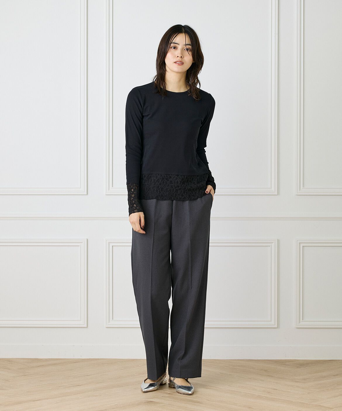 DAY by DAY it&rsquo;s international「イージーストレートパンツ《ウーリッシュフラノライト》」|その他|