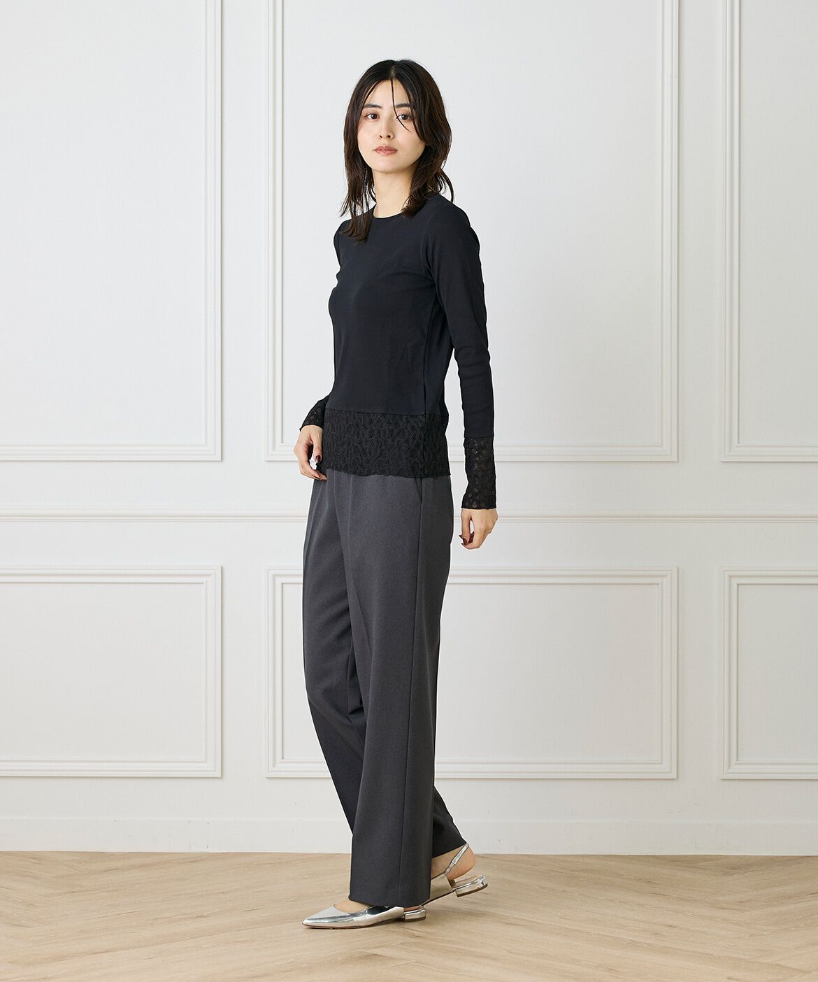 DAY by DAY it&rsquo;s international「イージーストレートパンツ《ウーリッシュフラノライト》」|その他|