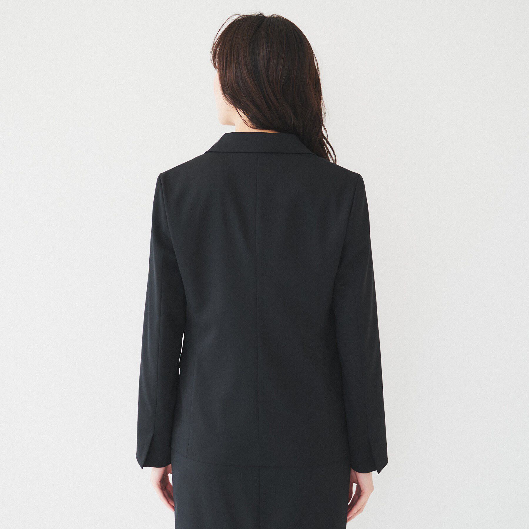 UNTITLED「【洗える/お仕事スーツ】レジェールギャバ 背抜きテーラードジャケット」|テーラードジャケット|