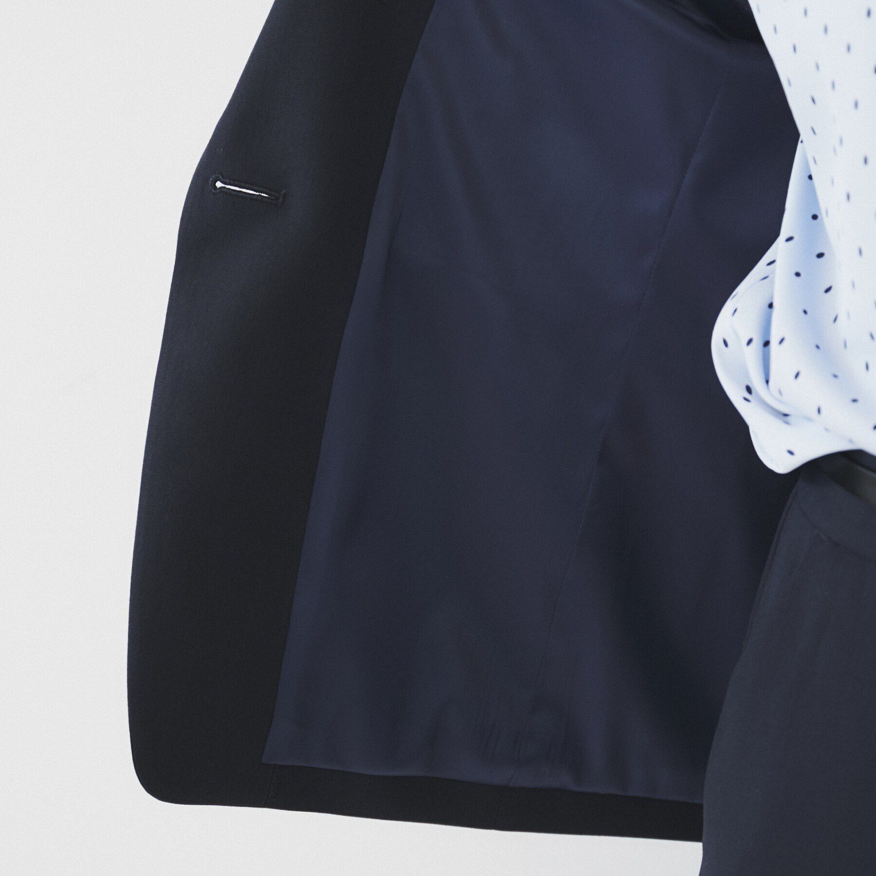 UNTITLED「【洗える/お仕事スーツ】レジェールギャバ 背抜きテーラードジャケット」|テーラードジャケット|