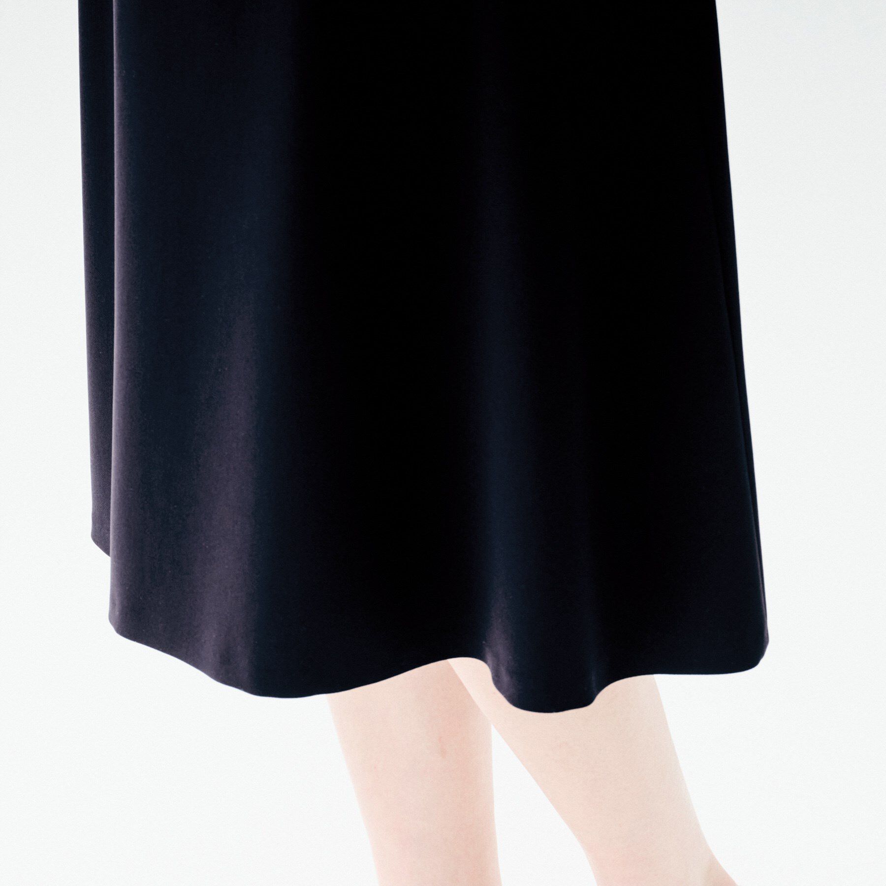 UNTITLED「【洗えるスーツ/ストレッチ性】フレアスカート」|スカート|