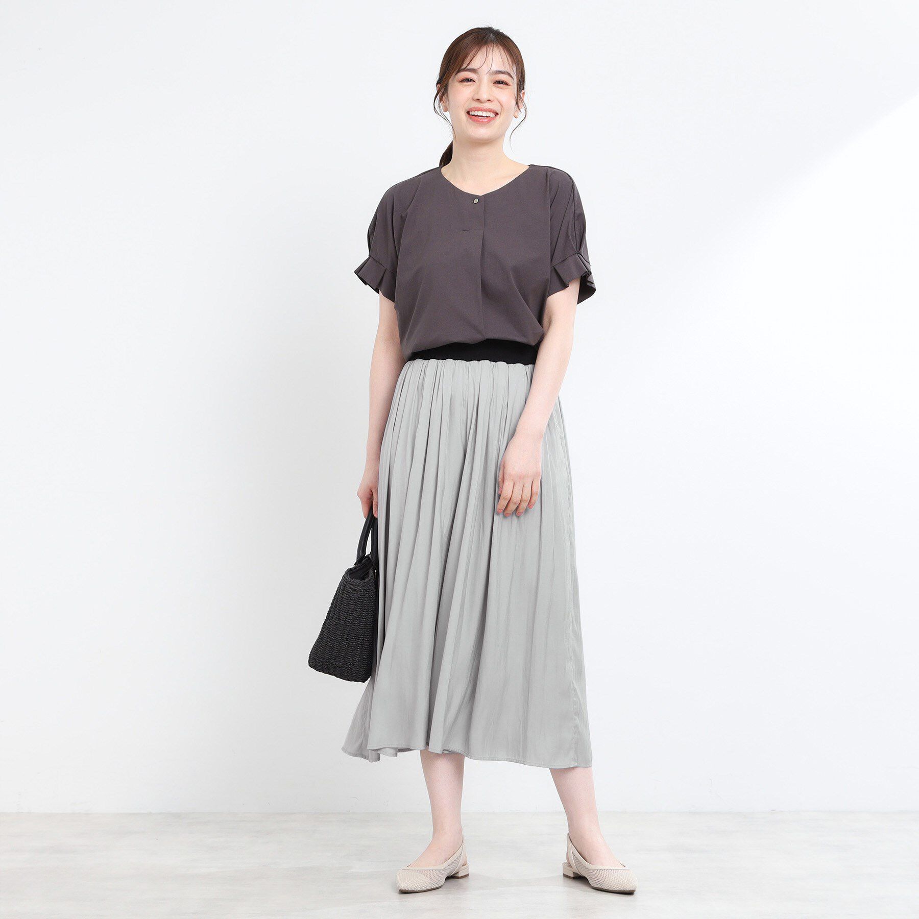 Reflect「【ウエストゴム仕様／長く着られる◎】スカーチョパンツ」|その他|