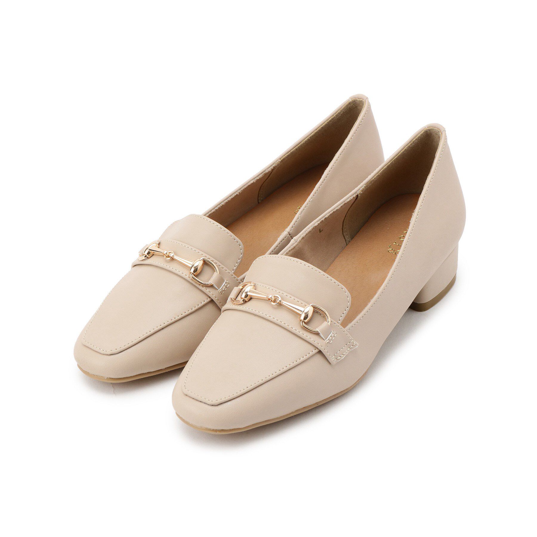 grove「ビットヒールローファー」|パンプス|ライトベージュ(05