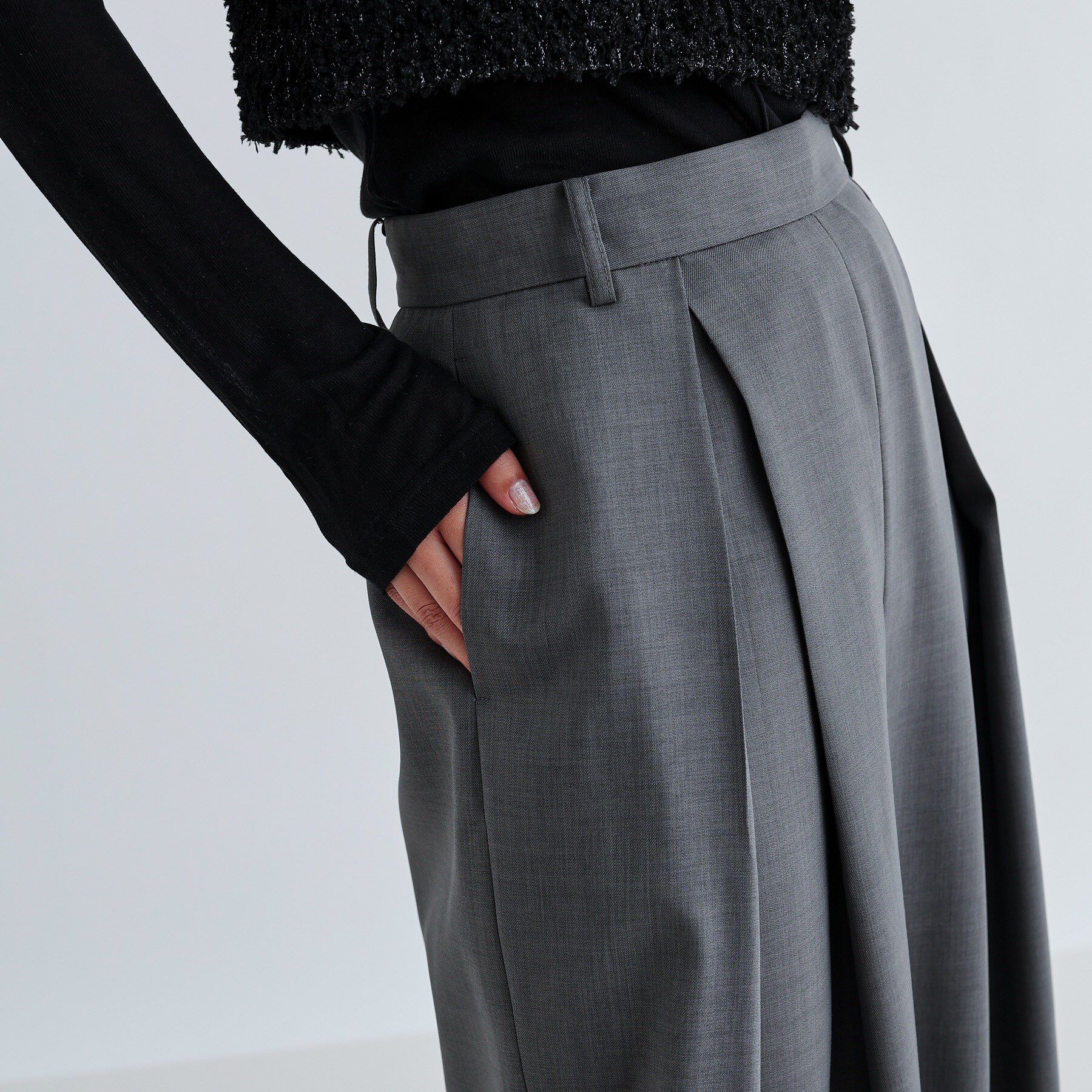 GALLEST「タックワイドパンツ」|その他|