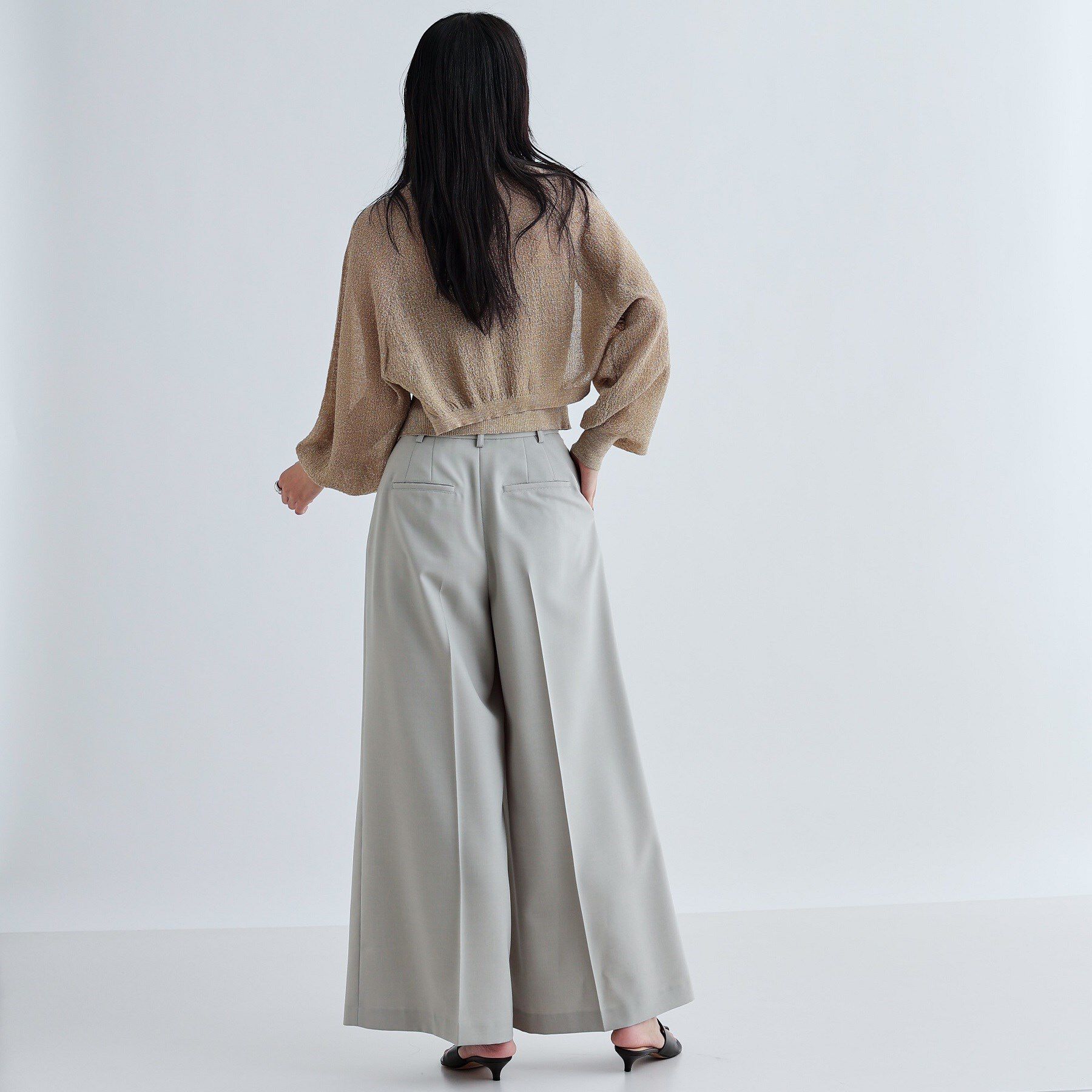 GALLEST「タックワイドパンツ」|その他|