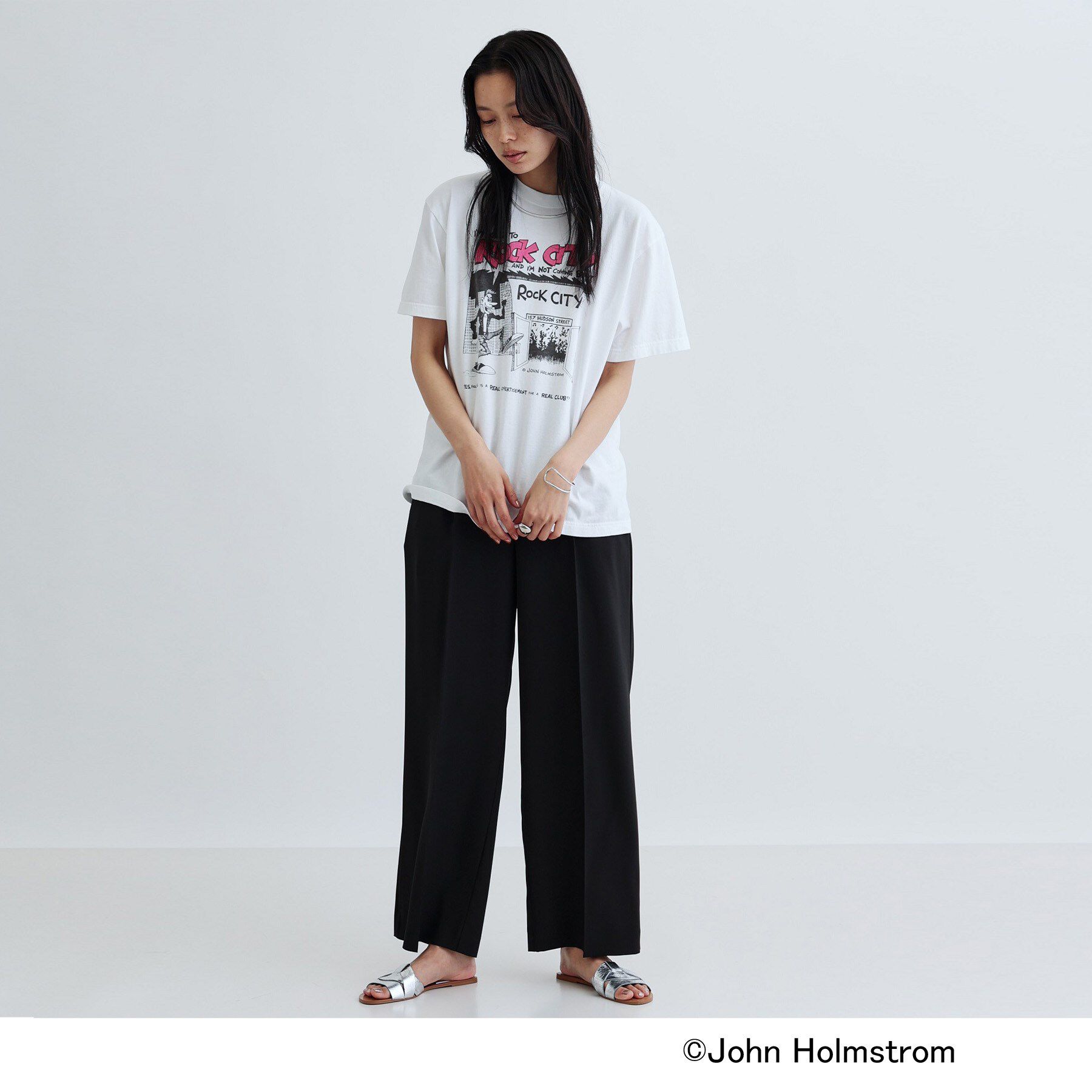 GALLEST「【GOOD ROCK SPEED&times;JOHN HOLMSTROM】ROCK CITY T－SHIRT」|Tシャツ・カットソー|