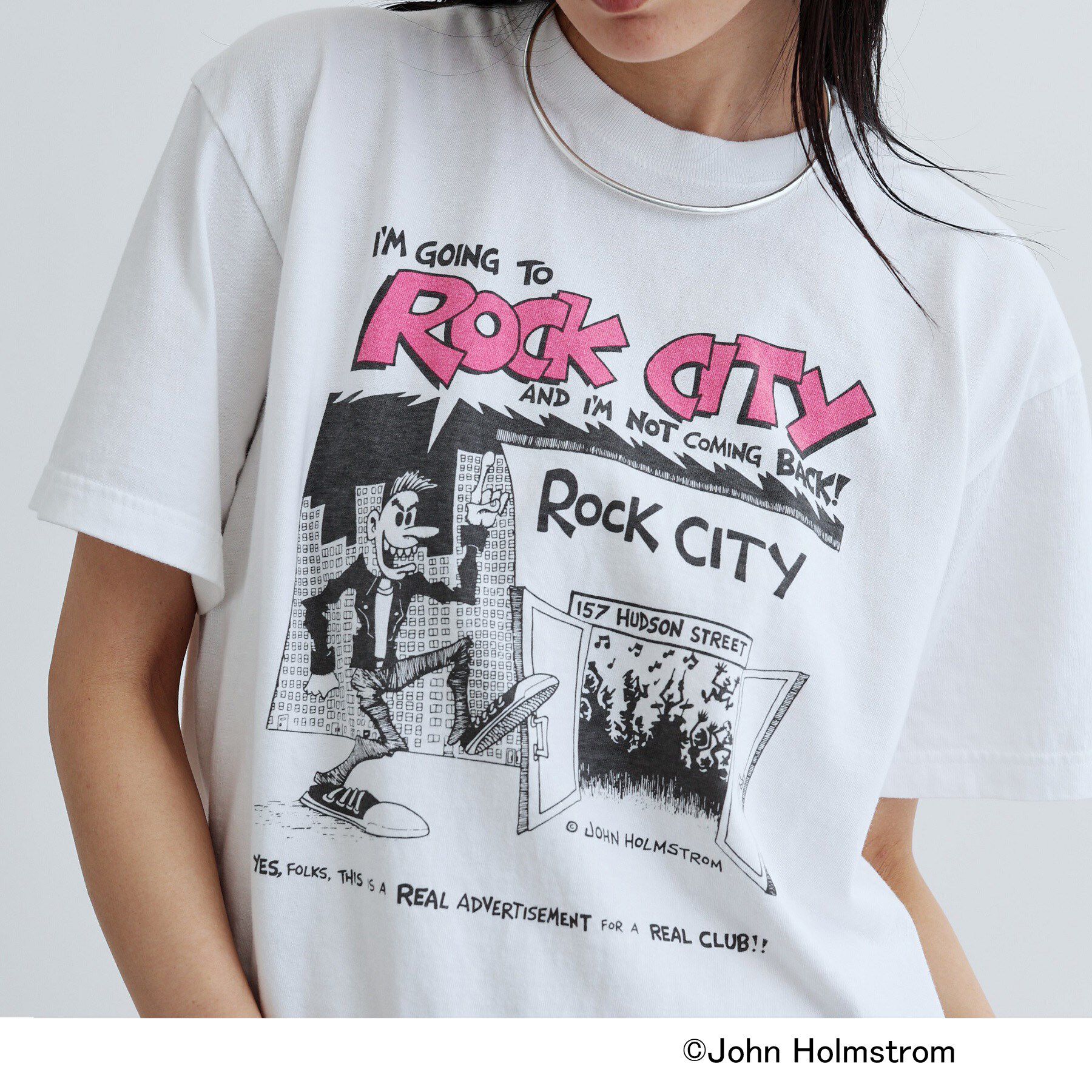 GALLEST「【GOOD ROCK SPEED&times;JOHN HOLMSTROM】ROCK CITY T－SHIRT」|Tシャツ・カットソー|