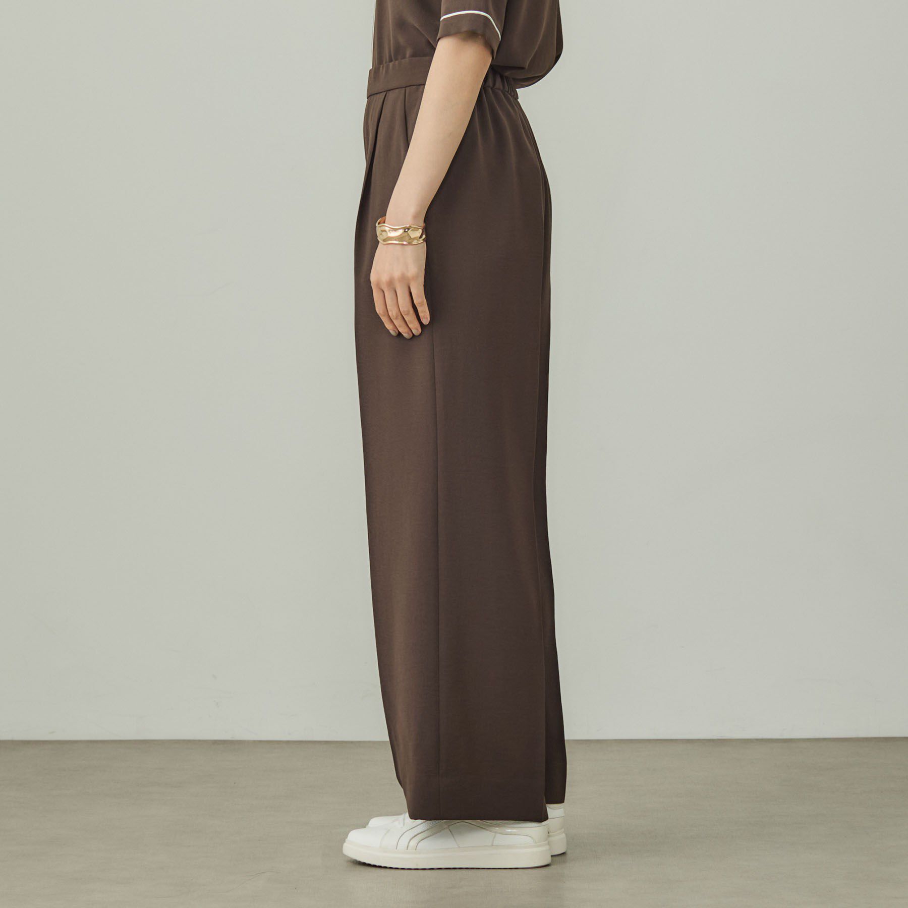 INDIVI「【洗える／UVケア】ワイドパンツ」|その他|