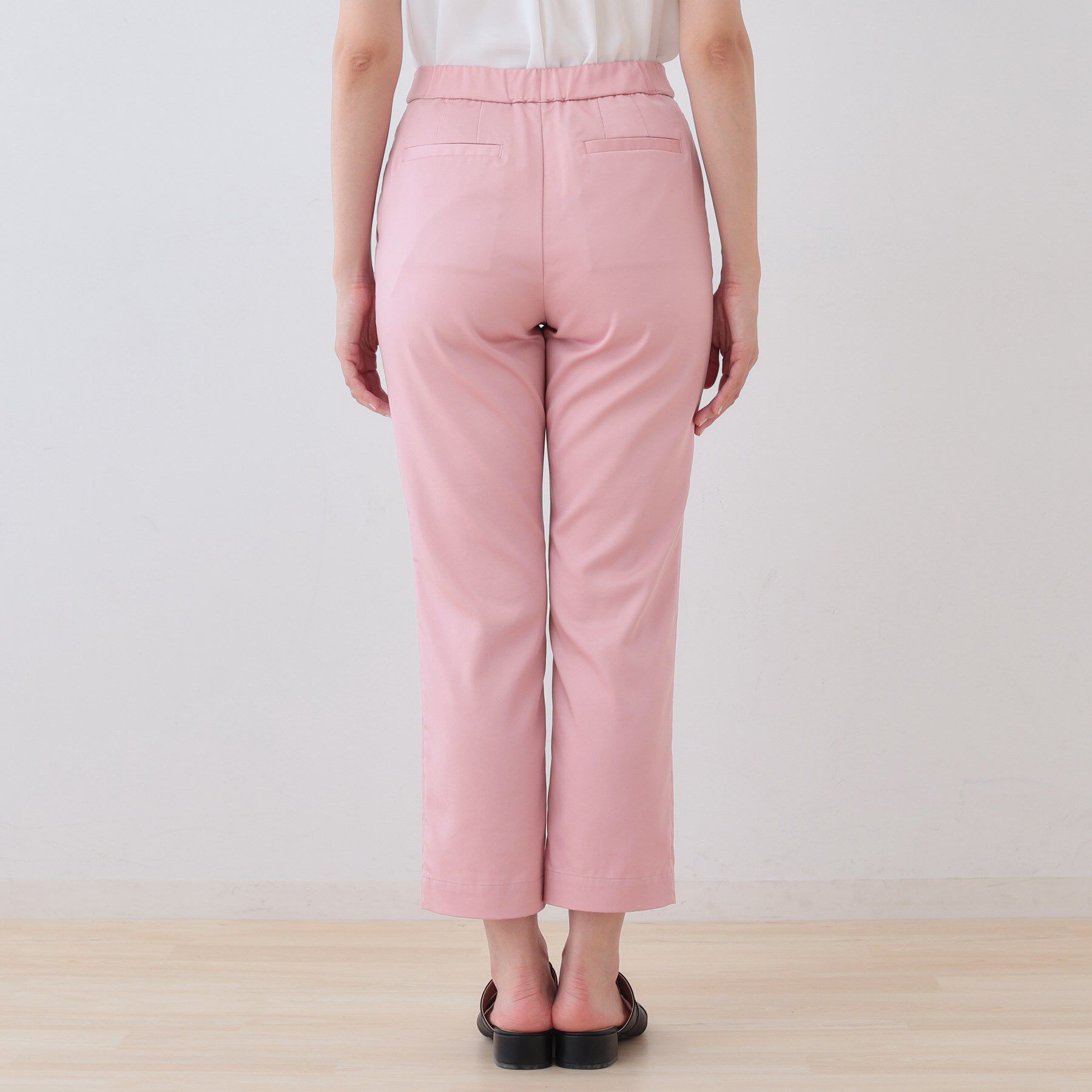 INDIVI「ストレッチストレートパンツ」|その他|