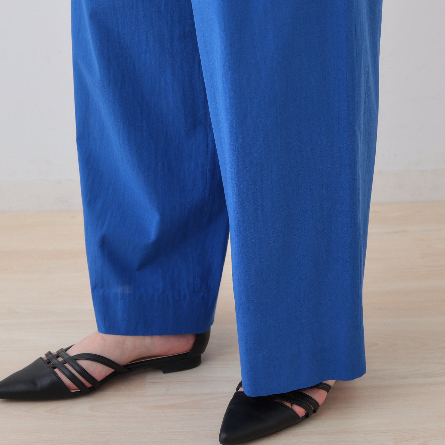 INDIVI「【SETUP可能/涼しい】コットンワイドパンツ」|その他|