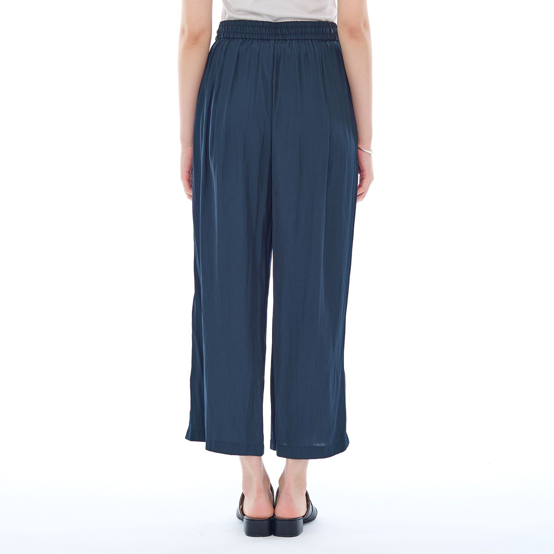 INDIVI「ギャザーワイドパンツ」|その他|