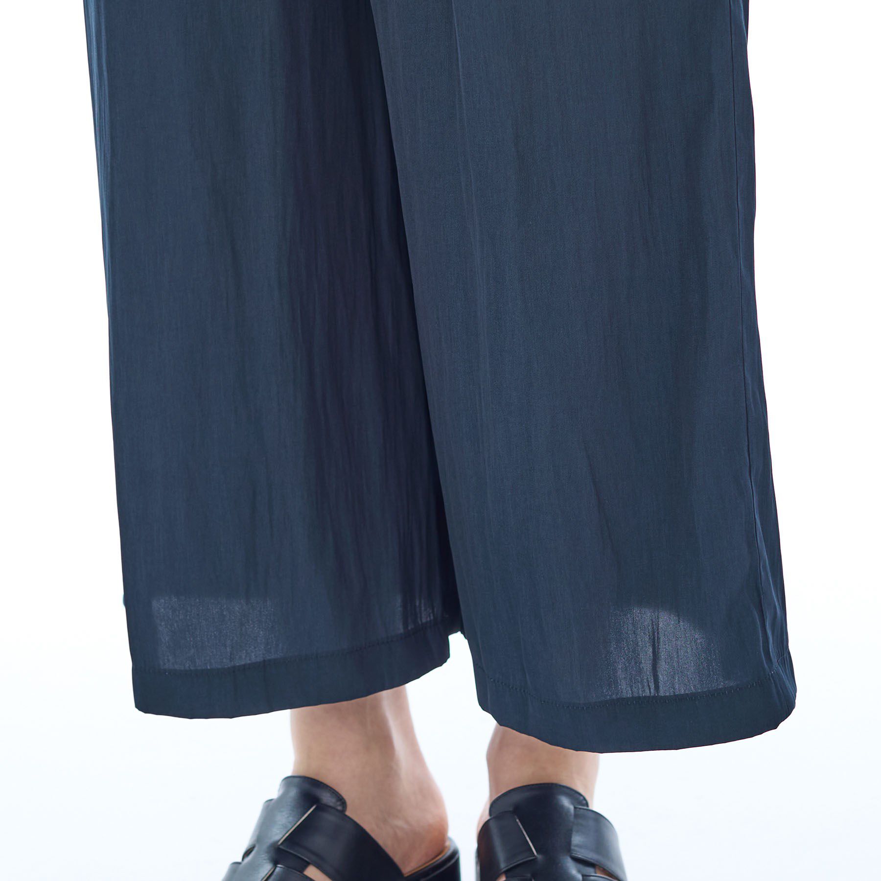 INDIVI「ギャザーワイドパンツ」|その他|