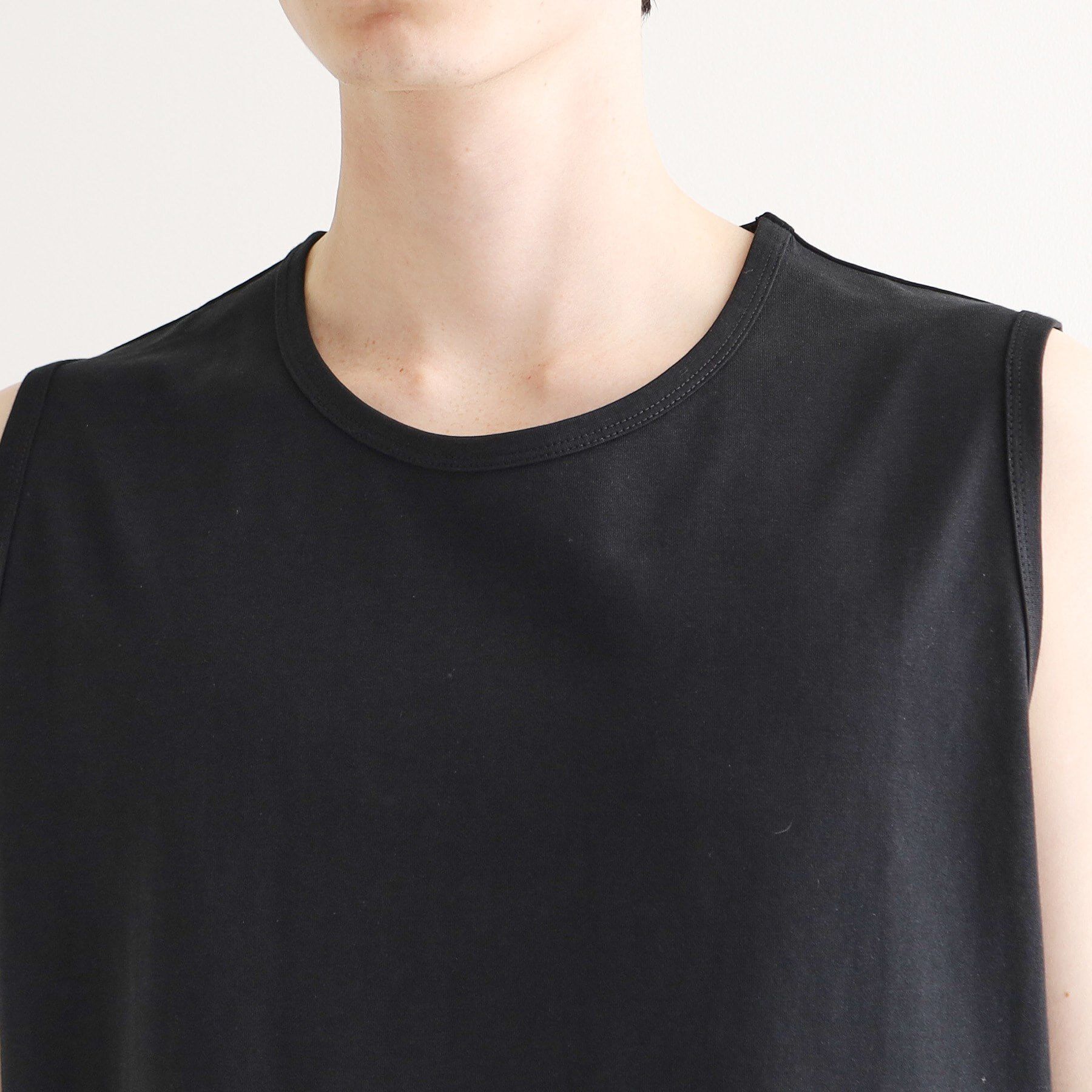 tk.TAKEO KIKUCHI「【接触冷感／UVカット／抗菌】フレンドリークールノースリーブカットソー」|Tシャツ・カットソー|