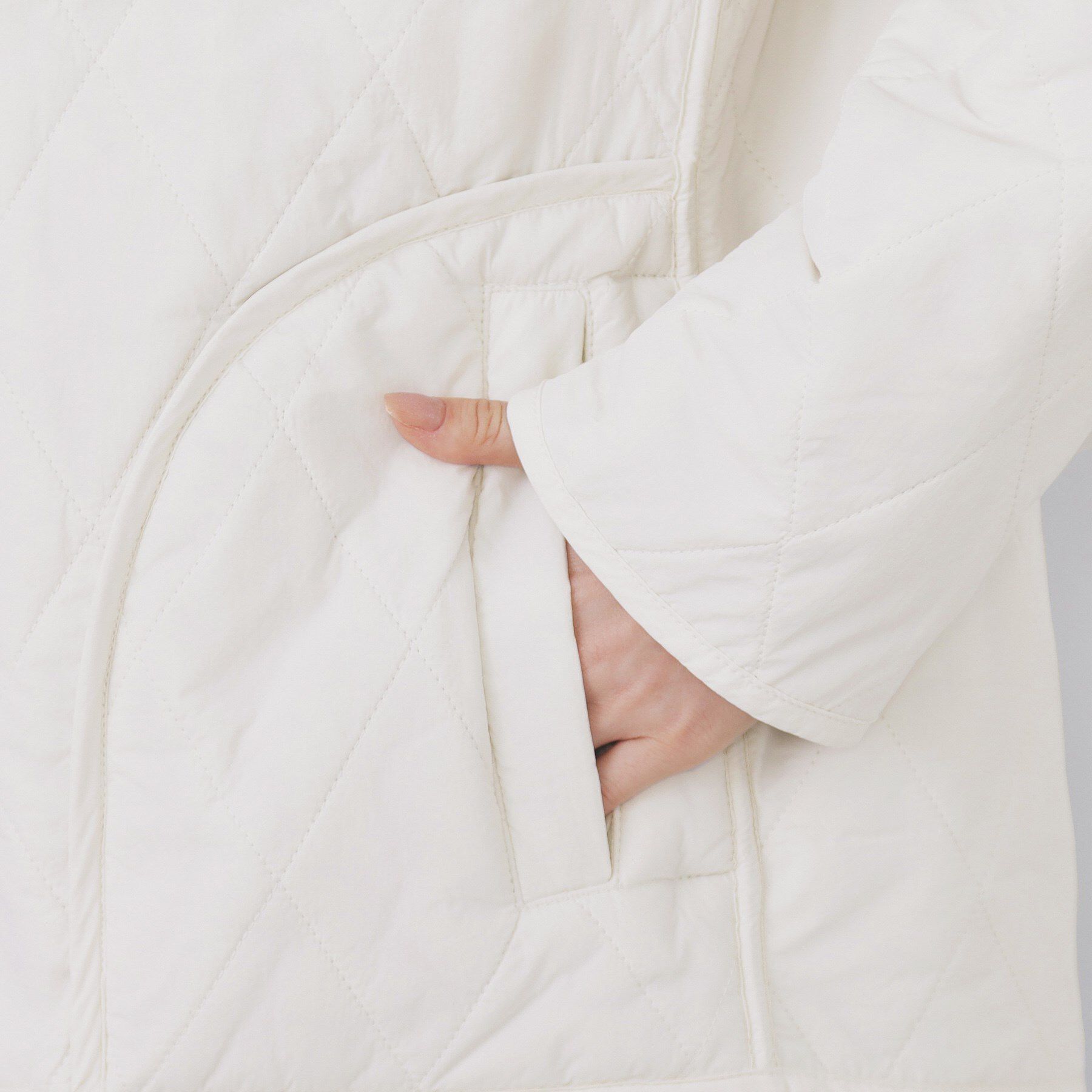 index「リバーシブル キルティングファーブルゾン【洗濯機OK】」|ブルゾン・スタジャン|