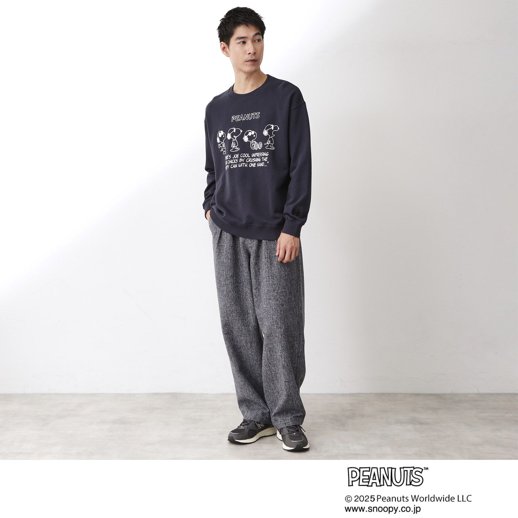 THE SHOP TK「PEANUTS／ピーナッツ スヌーピープリントスウェット 【親子リンク】」|パーカー|