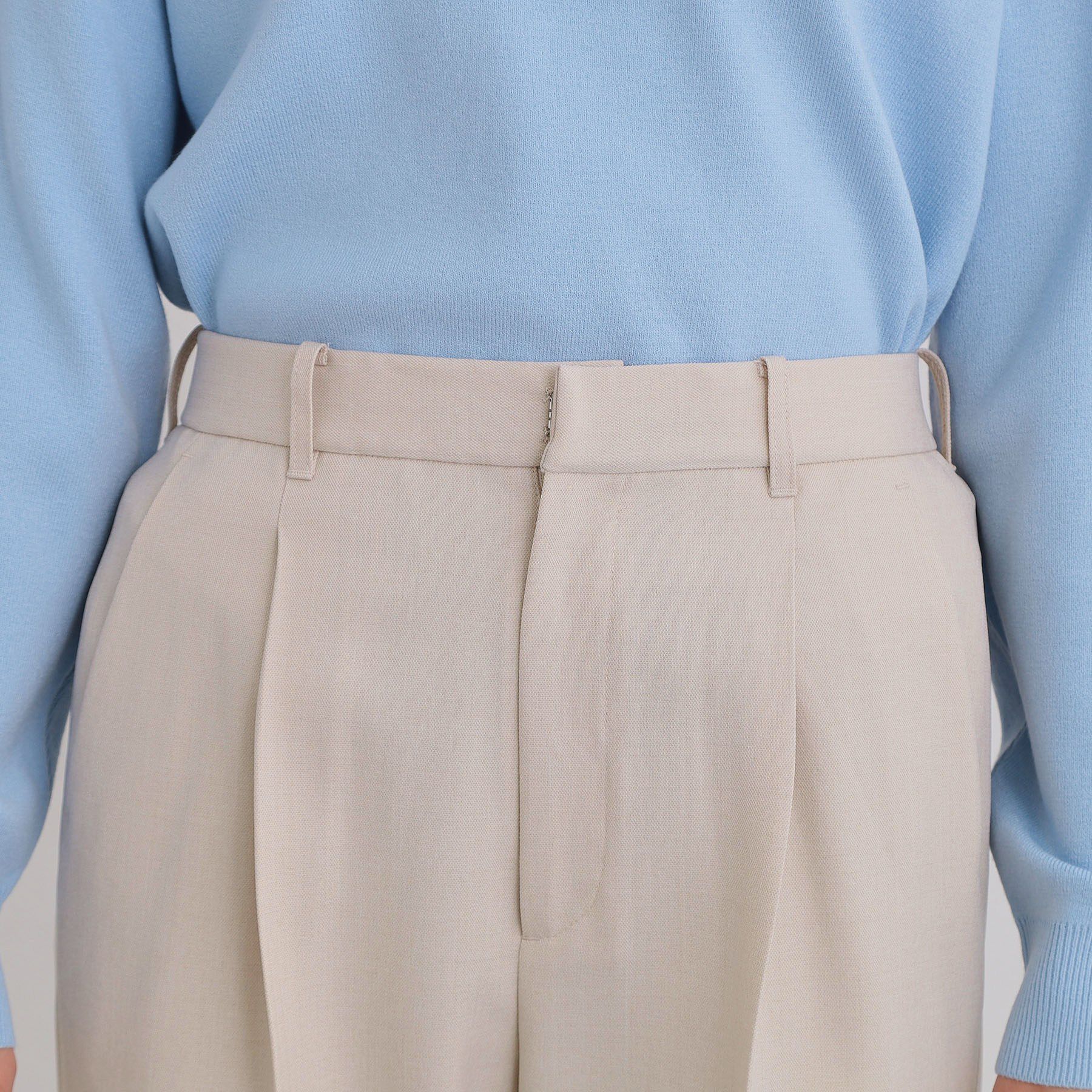 THE SHOP TK「【通勤・セレモニー】CAVIAN ベーシックテーパードパンツ/セットアップ可」|その他|