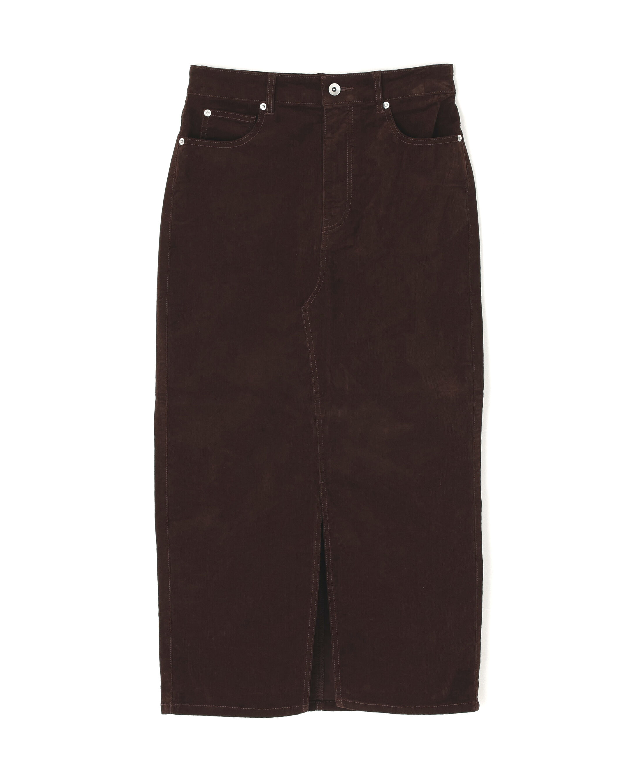  「コーデュロイスリットスカート」|スカート|