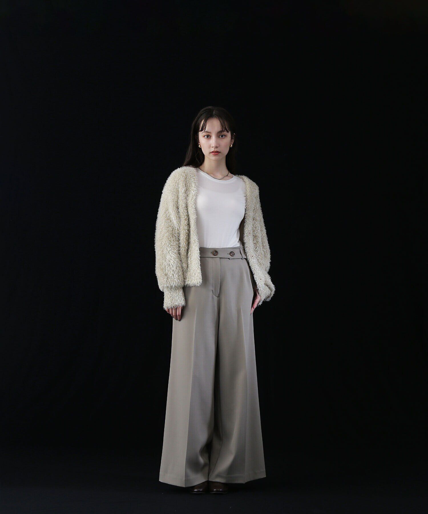  「フレアワイドパンツ」|その他|オリーブベー